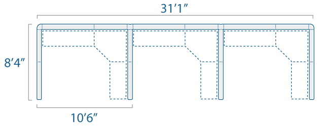 10x8 3 Cube