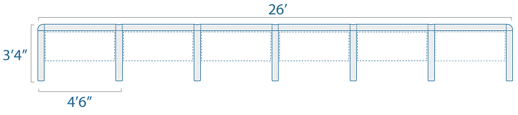 4x3 6 Cubes