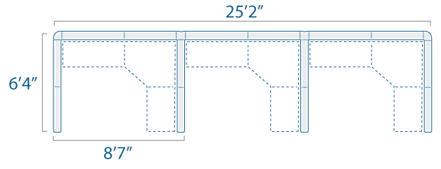 8x6 3 Cube