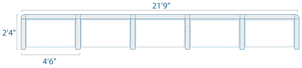 4x2 5 Cubes