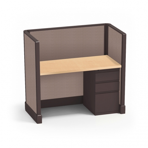 4 X 2 X 47 H Single Cubicle Fastcubes Office Furniture