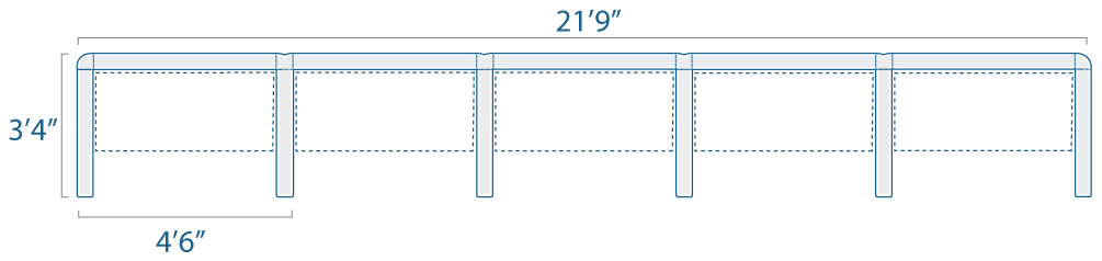 4x3 5 Cubes