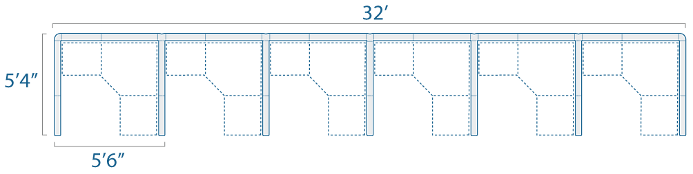 5x5 6 Cubes