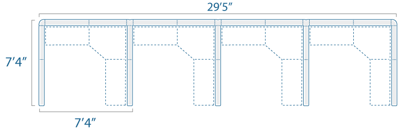 7x7 4 Cube