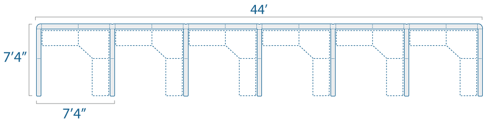 7x7 6 Cubes