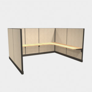 Single Row 8′ x 10′ x 67” H Straw-Maple