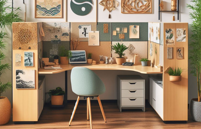 feng shui office cubicle